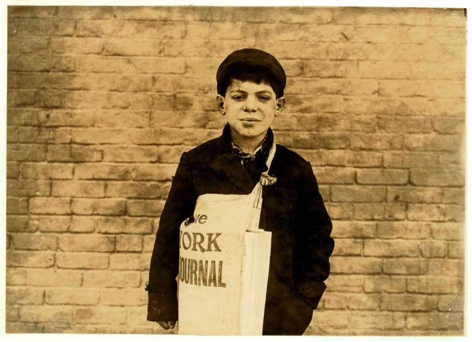 See also 600 and 660.) (Called 'Bologna') Tony Casale, 11 years old been selling 4 years. Sells until 10 P.M. some times. His paper boss told me the boy had shown him the marks on his arm LOC nclc.05416