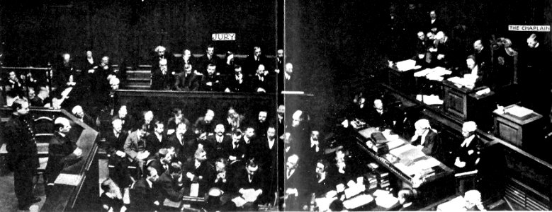 Seddon being sentenced to death