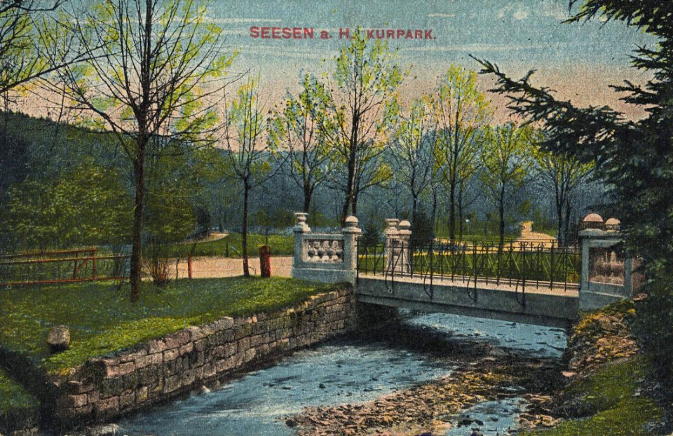 Seesen, Niedersachsen - Kurpark (Zeno Ansichtskarten)