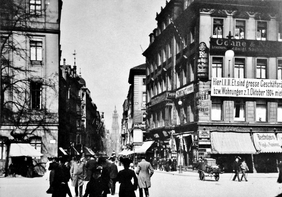 Seestraße - Friedrichsring bella época Dresde