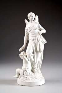 Segern. Figur i biskvi. Berlin. Tyskalnd - Hallwylska museet - 86913