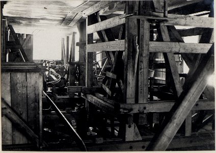 Seilbahn 10.Vigolo.Station Vigolo Vattaro. (Stationsinneres.) (BildID 15643216)