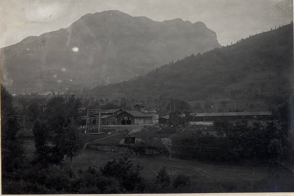 Seilbahn 10.Vigolo.Station Vigolo Vattaro. (Gesamtansicht.) (BildID 15643206)