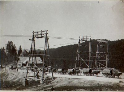 Seilbahn Nr, 10. Straßenüberführung über die Straße Monte Rover-Vezzena. (BildID 15643540)
