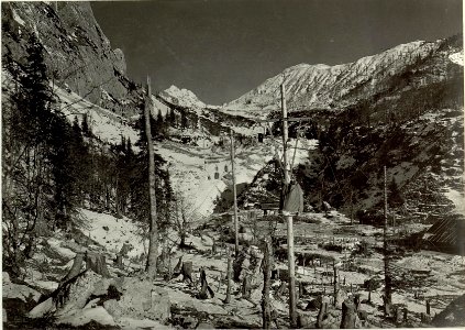 Seilbahn von der Station Schütthalde zur Passhöhe. (BildID 15464558)
