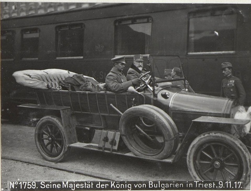 Seine Majestät der König von Bulgarien in Triest.9.11.17. (BildID 15608740)