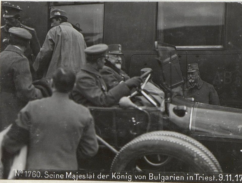 Seine Majestät der König von Bulgarien in Triest.9.11.17. (BildID 15608747)