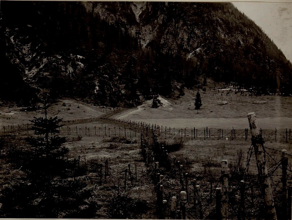 Seissera, Blick auf die eigenen Infanteriestellungen. (BildID 15483336)