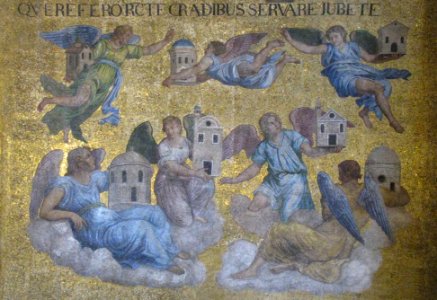 The angels standing guard to the seven churches of Asia