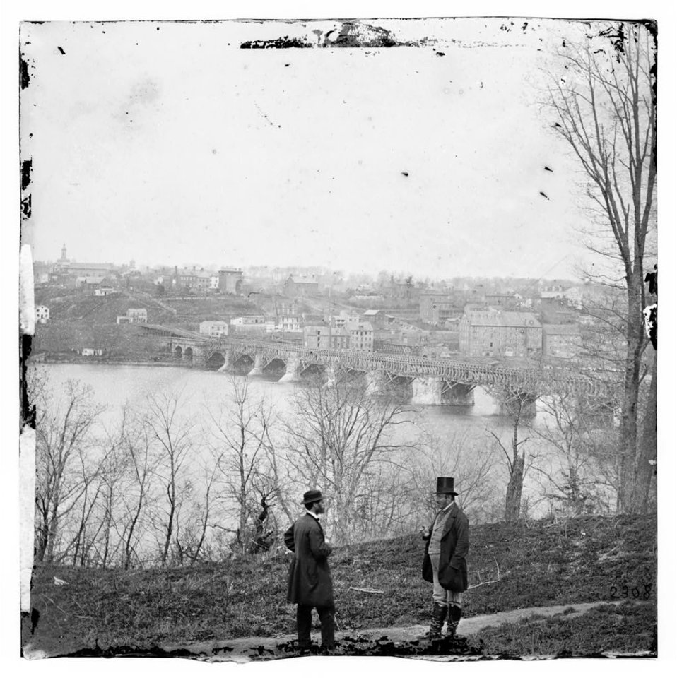 The Aqueduct bridge and Georgetown 01489v photo