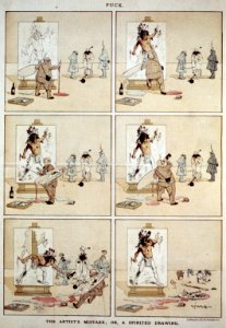 The artist's mistake; or, a spirited drawing LCCN2002720414