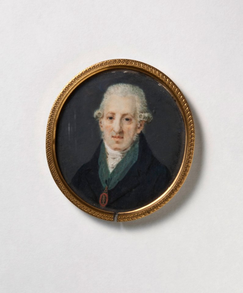The Artist Louis Masreliez (Leonard Henrik Roos af Hjelmsäter) - Nationalmuseum - 133134
