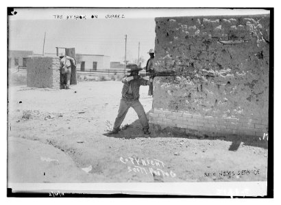 The attack on Juarez (LOC) photo