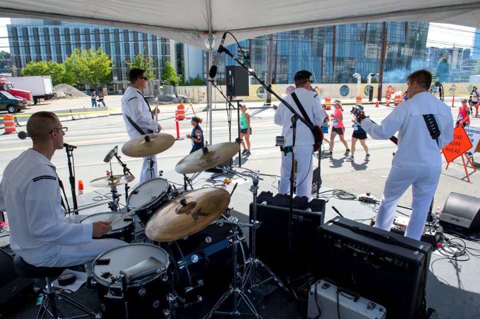 The band plays 140621-N-QY316-287