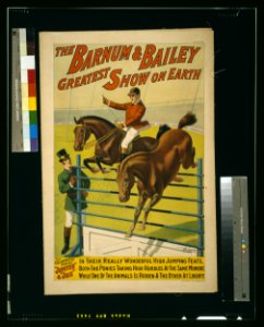 The Barnum & Bailey Greatest Show on Earth-The celebrated ponies Jupiter & Joie ... LCCN2002735828
