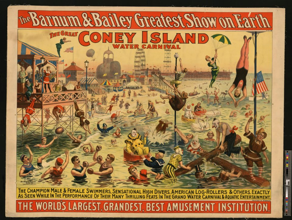 The Barnum & Bailey Greatest Show on Earth The Great Coney Island Water Carnival. LCCN2002719199