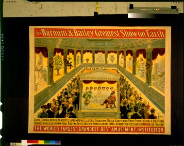 The Barnum and Bailey greatest show on earth-Chaste, charming, weird & wonderful supernatural illusions ... created by Roltair, the magician LCCN98500611