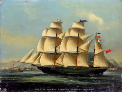 The barque Geelong RMG BHC3356
