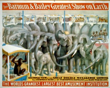 The Barnum and Bailey greatest show on earth-The world's grandest, largest, best, amusement institution LCCN96502252