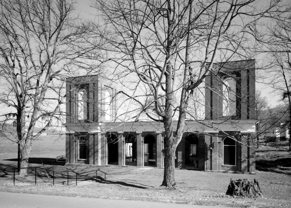 The Bathing House at Old Sweet Spring 1933