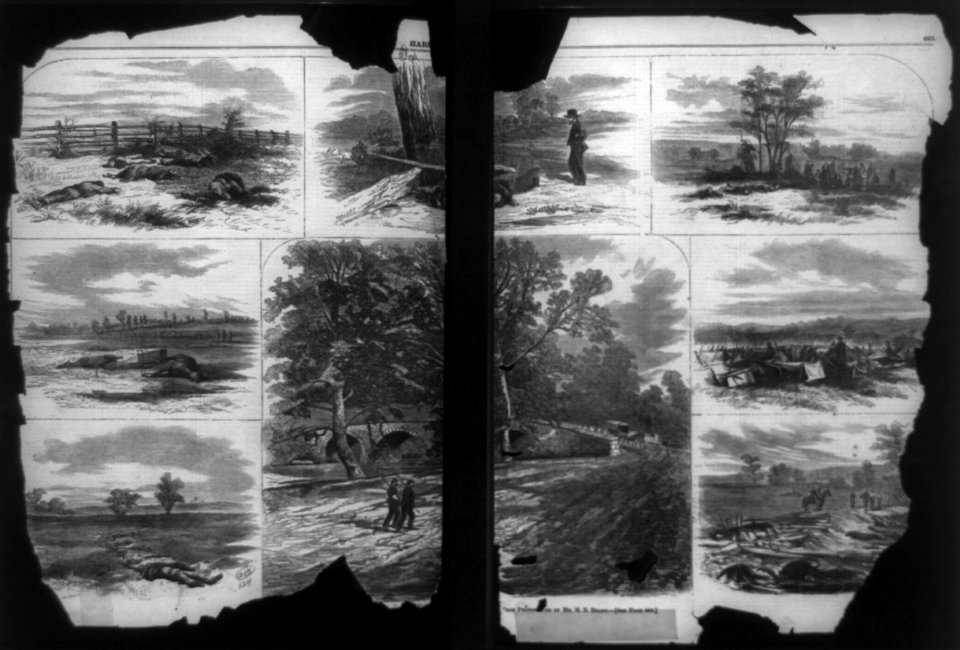 The Battle of Antietam) - from photographs by Mr. M.B. Brady LCCN90707486