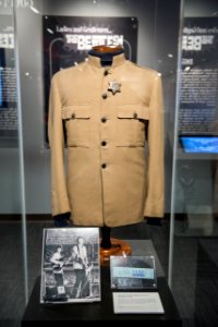 The Beatles' stage clothing (front) - Ladies and Gentlemen... the Beatles! exhibit at LBJ Presidential Library, Austin, TX, 2015-06-23 16.21.49