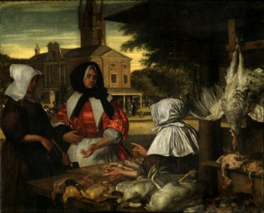 The Birdmarket, Amsterdam (Emanuel de Witte) - Nationalmuseum - 19573