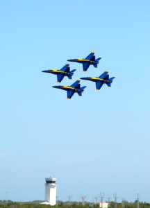 The Blue Angels fly over Boca Chica Field. (8591440433)