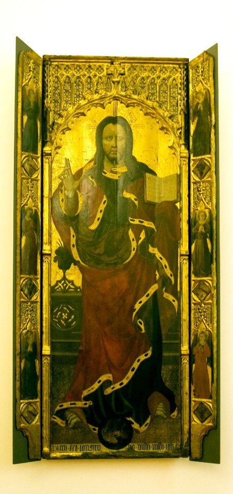The Blessing Christ on the Sphere, Six Adoring Angels