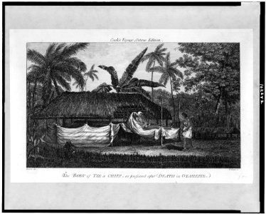 The Body of Tee, a chief, as preserved after death in Otaheite - Webber del. ; Pollard sc. LCCN90716765