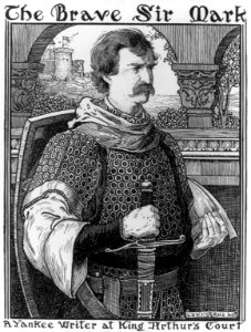The Brave Sir Mark, A Yankee writer at King Arthur's Court LCCN2007675538
