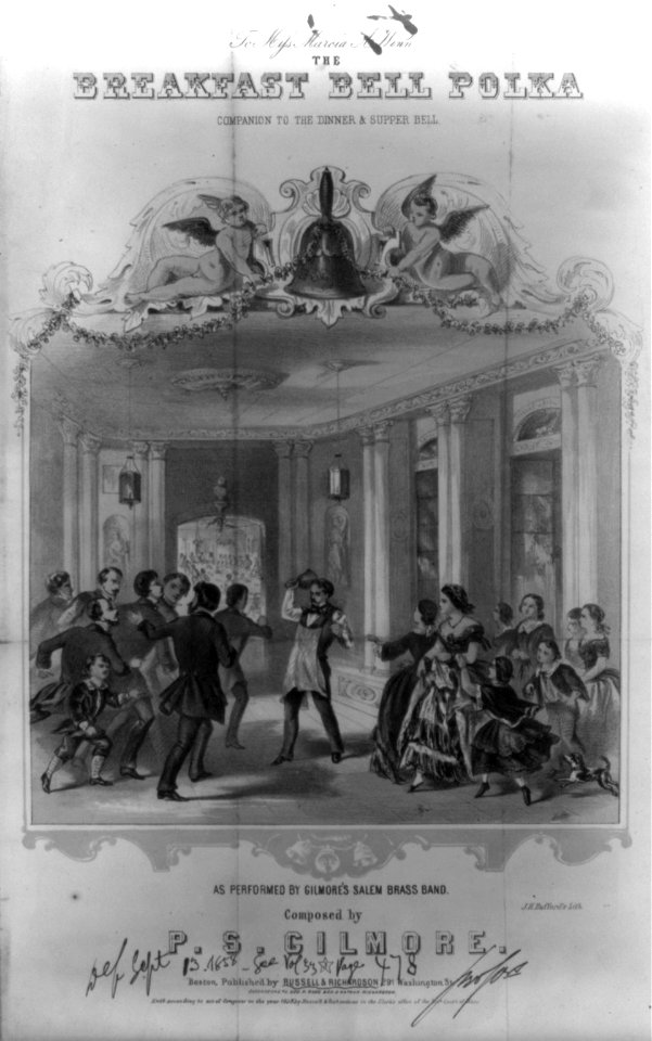 The Breakfast bell polka - Companion to the Dinner & Supper bell LCCN2001701383