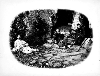 The Brigands Cave, lying in wait