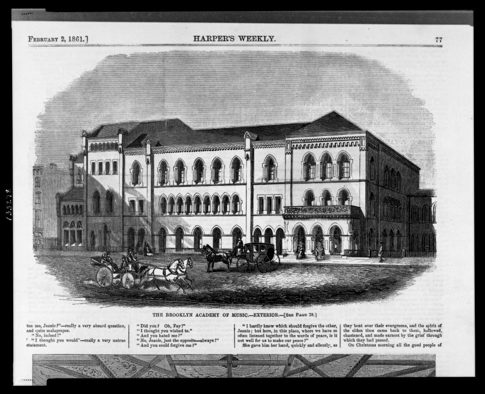 The Brooklyn Academy of Music - exterior LCCN2004682223