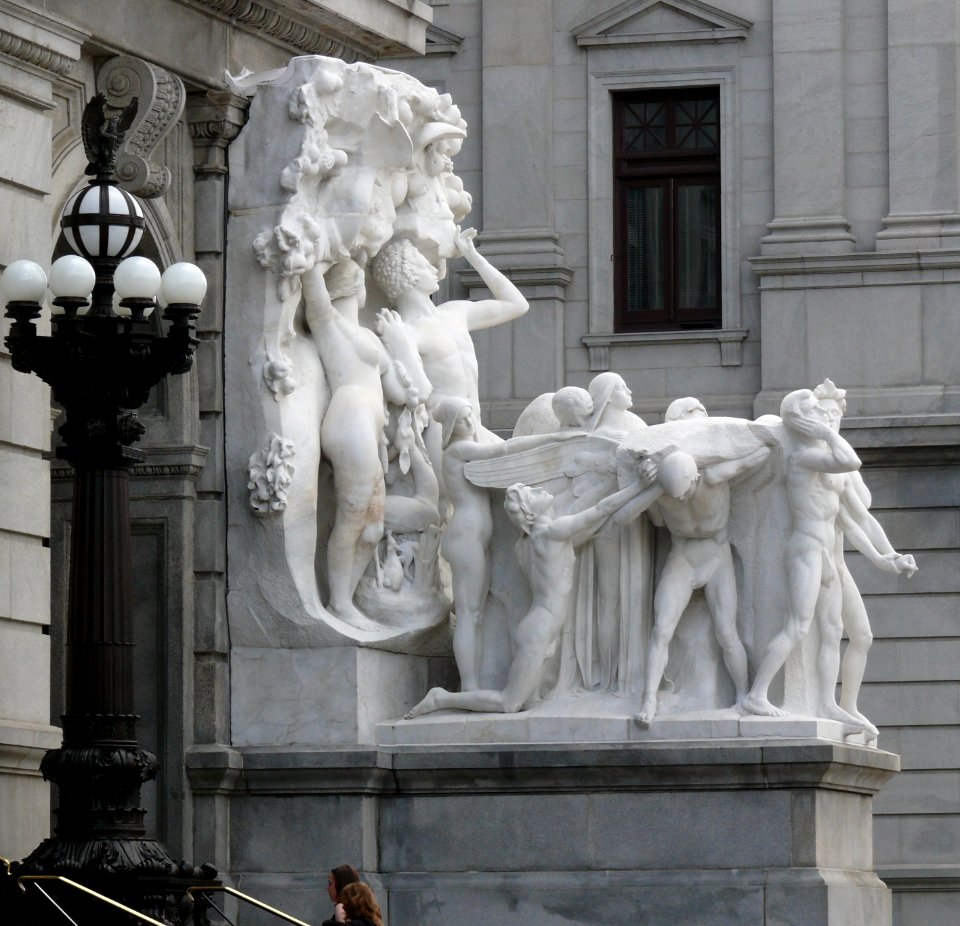 The Burden of Life-Pennsylvania State Capitol