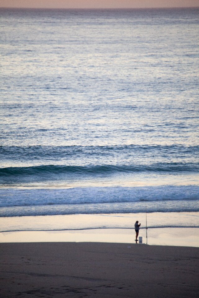 Fishermen sea fishing