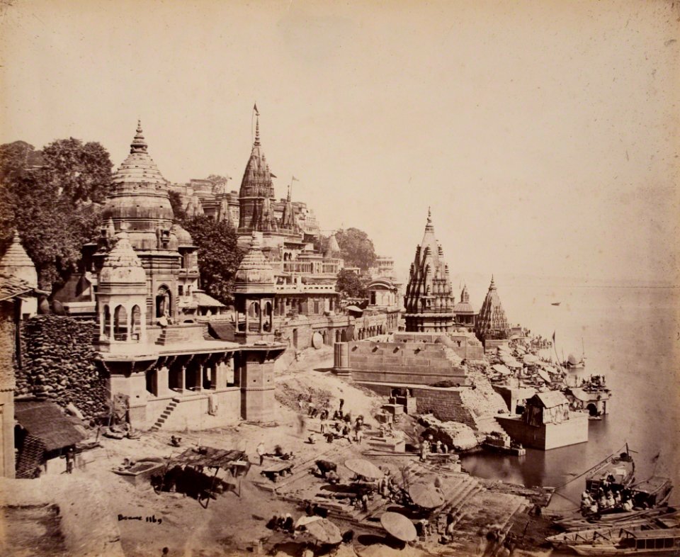 The Burning Ghat, Benares