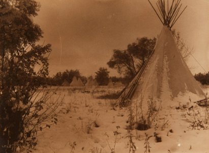 The Camp in Winter photo