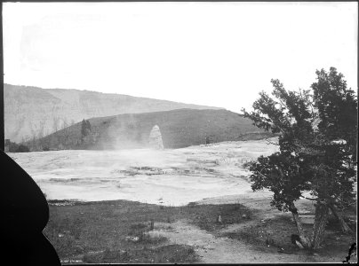 The Cap of Liberty, Mammoth Hot Springs, Yellowstone National Park. - NARA - 517634