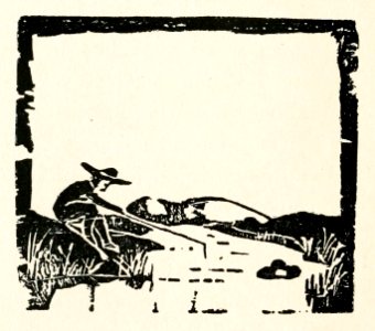 The careful angler chose his nook