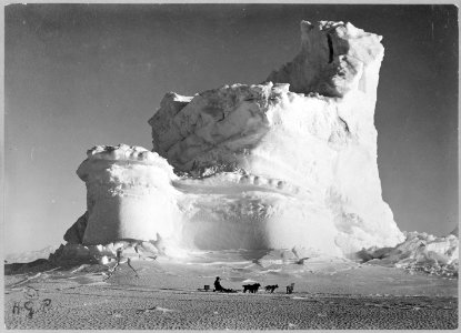 The Castle berg, a weathered iceberg - H.G.P. LCCN2009633367