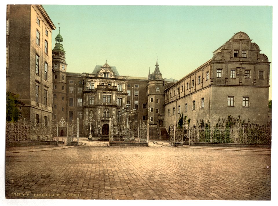 The Castle of Dessau, Anhalt, Germany-LCCN2002696102