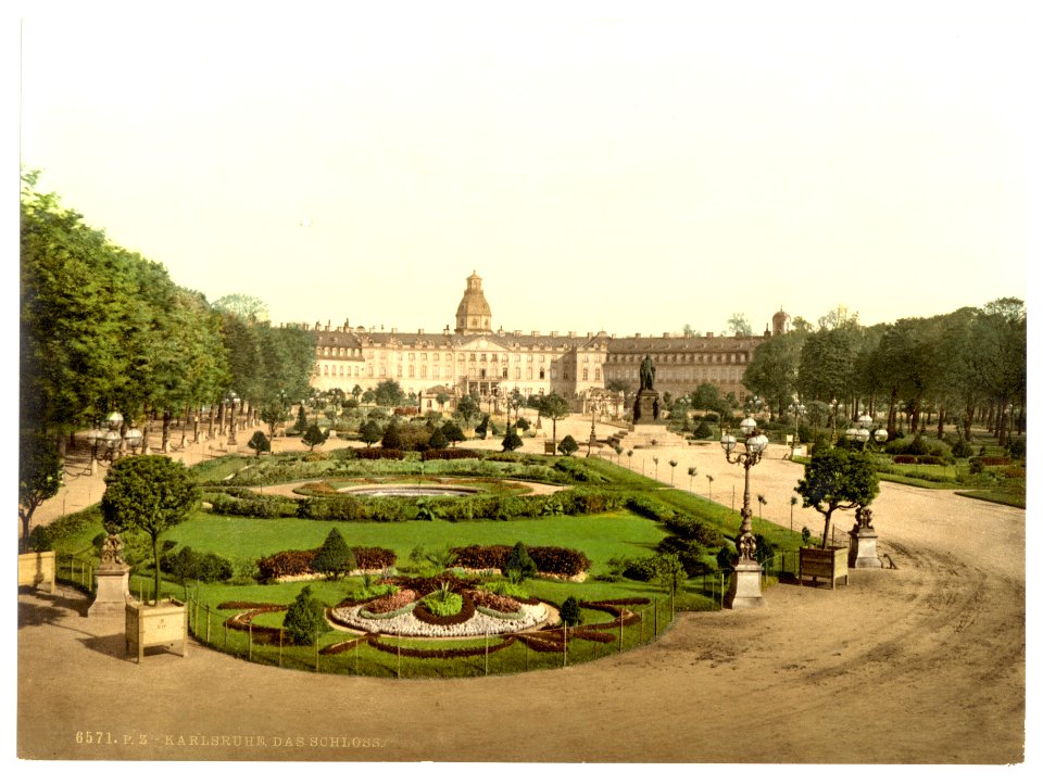 The Castle, Karlsruhe, Baden, Germany-LCCN2002713592