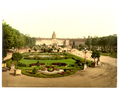 The Castle, Karlsruhe, Baden, Germany-LCCN2002713592