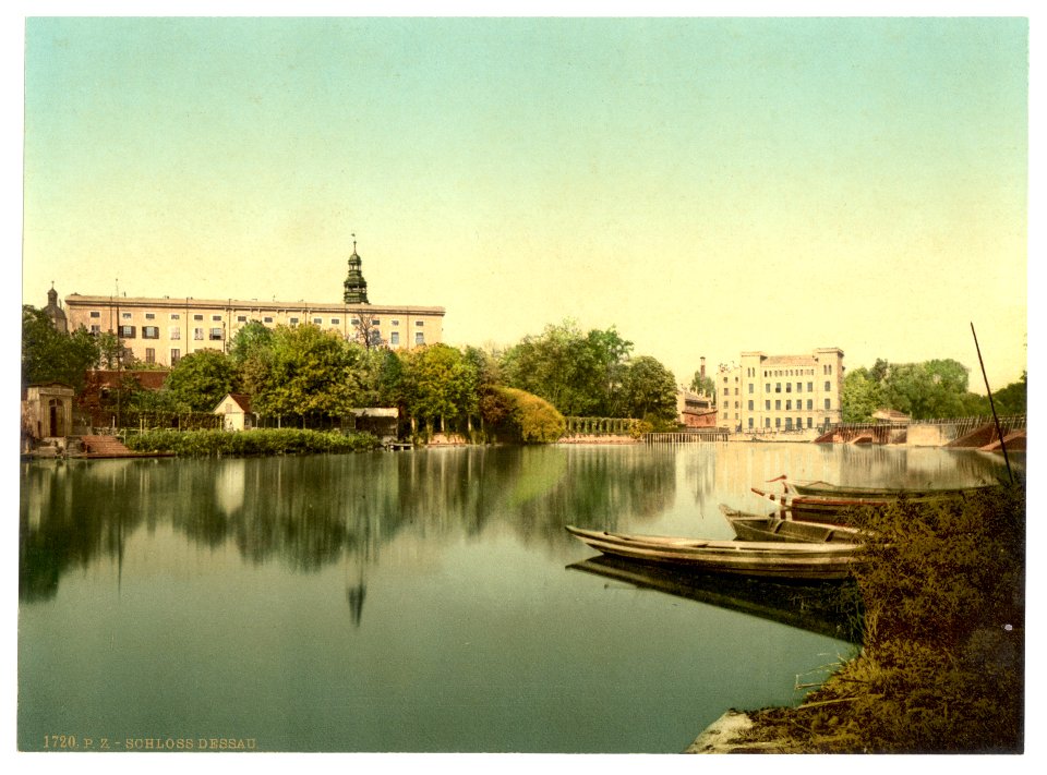 The Castle of Dessau, Anhalt, Germany-LCCN2002696103