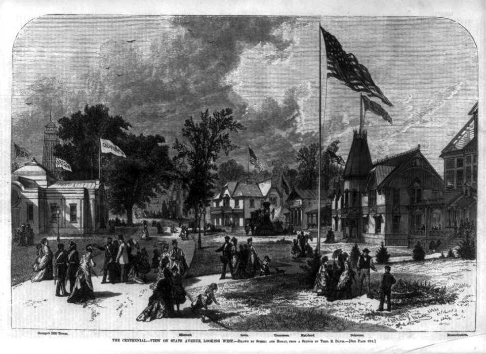 The Centennial - view on State Ave. LCCN2004674982