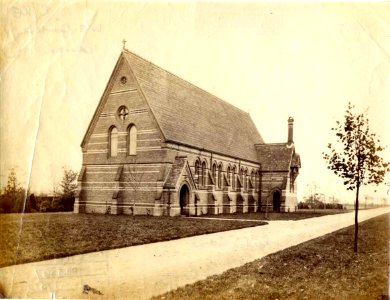 The Chapel, Reading School, c. 1873 photo