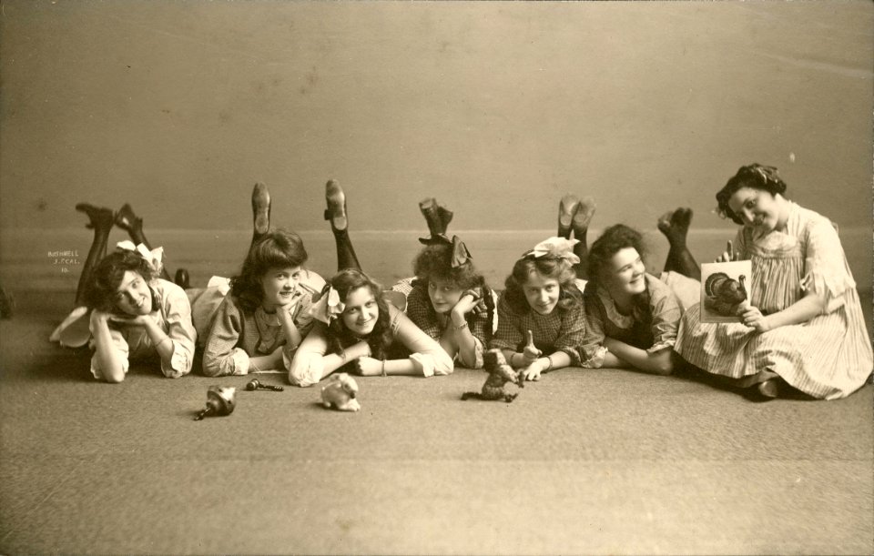 The chorus from A Girl from Dixie (SAYRE 1186)