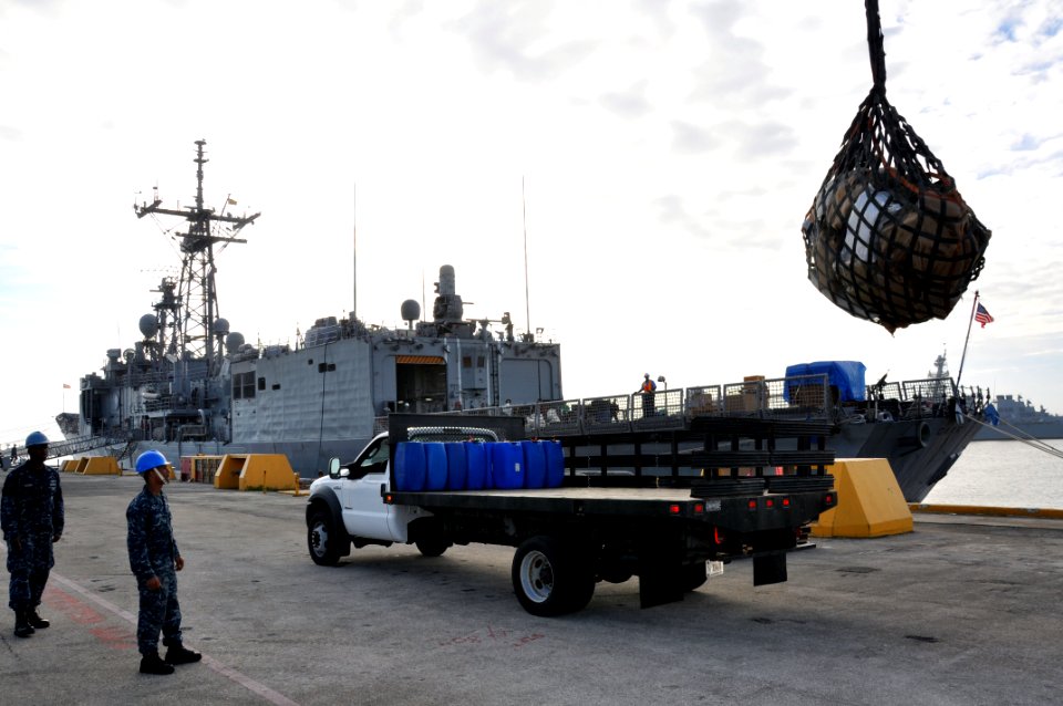 Seized cocaine is unloaded in Mayport, Fla. (8233130516)