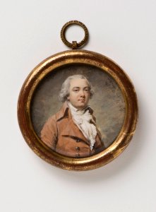 Selfportrait (Jaques-Antoine-Marie Lemoine) - Nationalmuseum - 175562